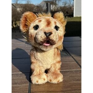FurReal Friends Lion Cub Safari Plains Wild Cat Roaring Simba Lion King WORKING